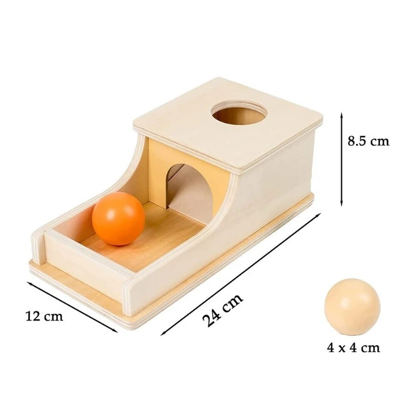 Образователна игра с три топчета, Монтесори